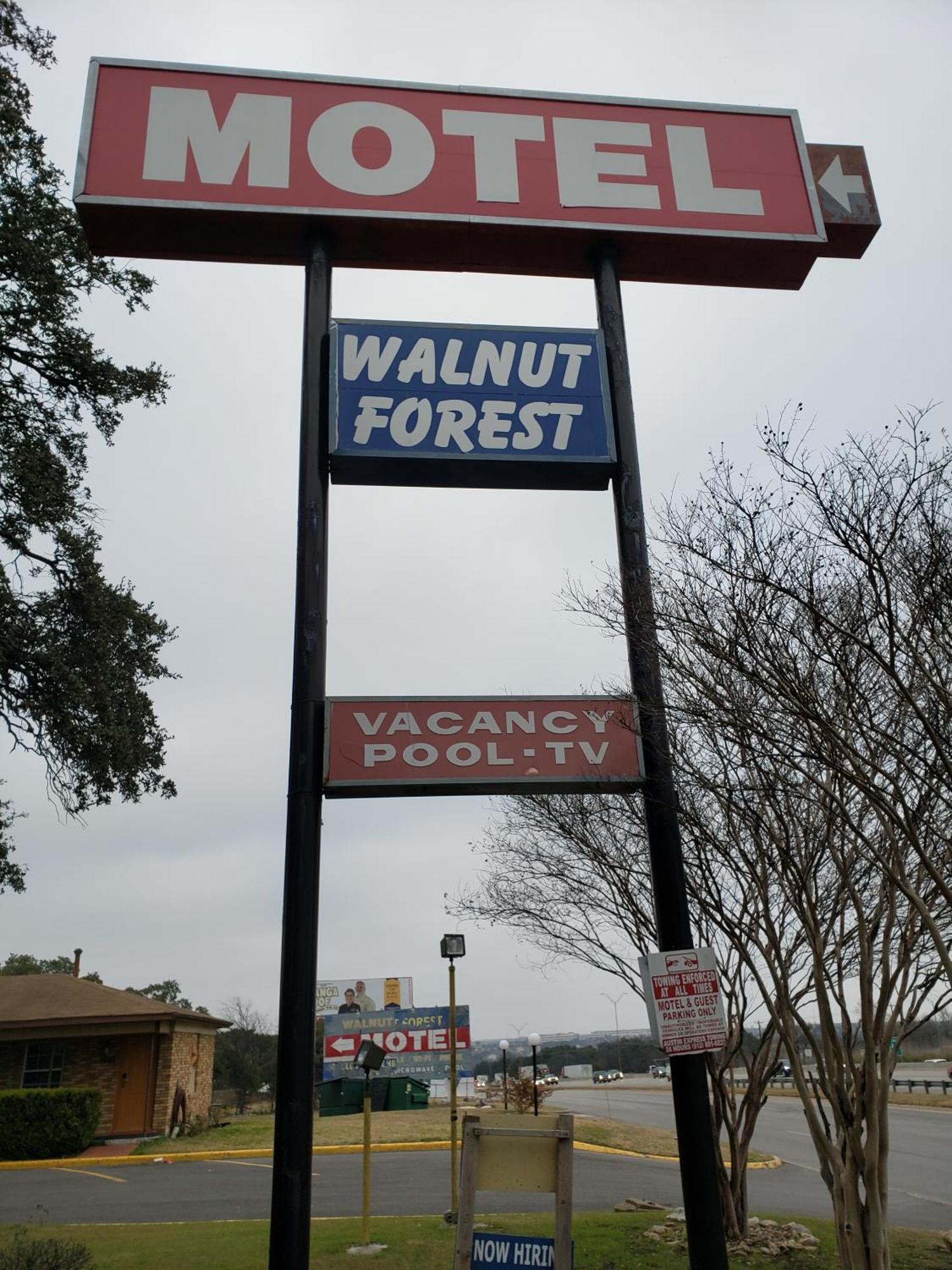 Walnut Forest Motel Austin Exterior foto